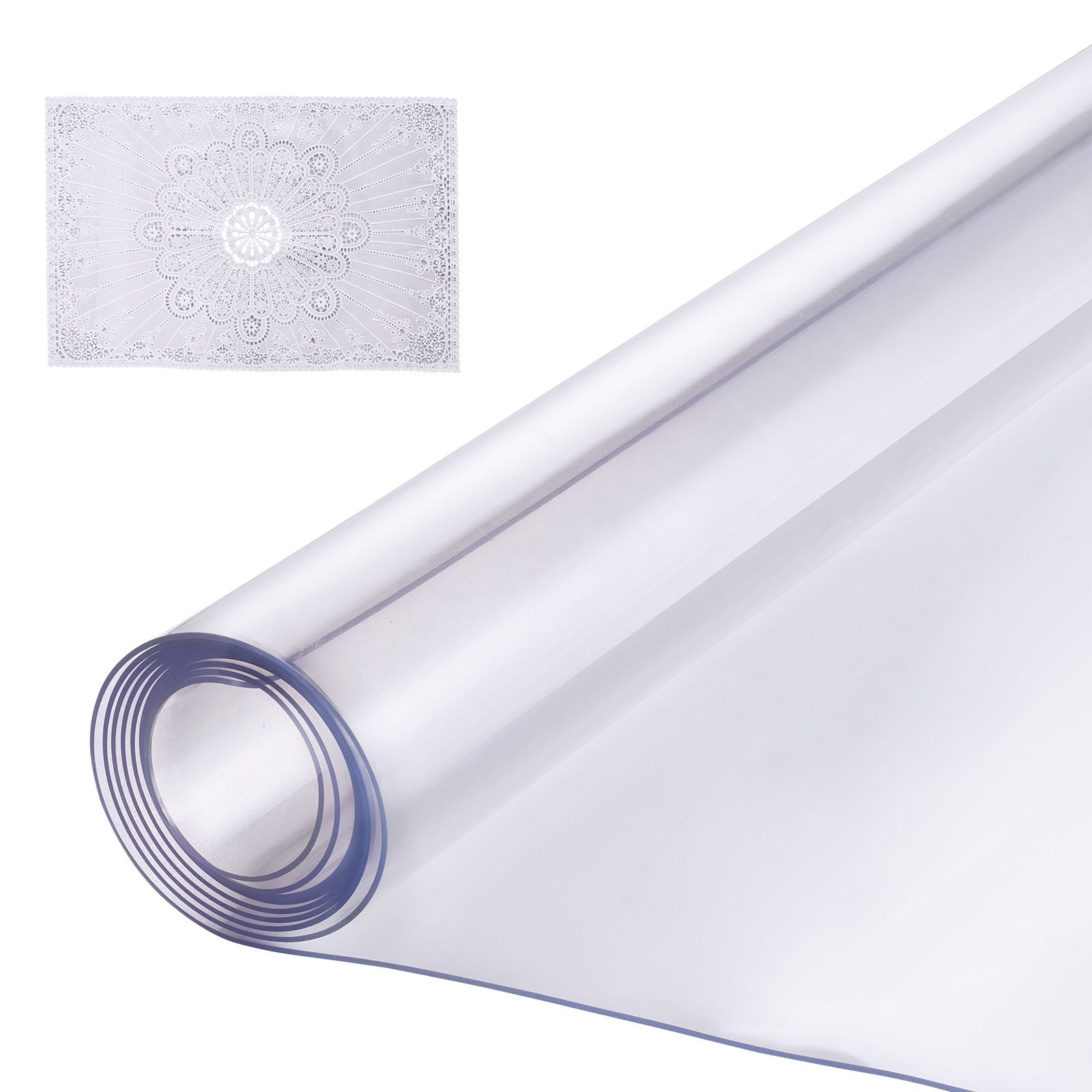 Clear Pvc Table Protector Mat For Dining And Office Desk Surface_voghion.com